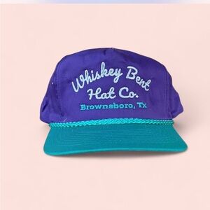 Purple and Teal Whiskey Bent Hat